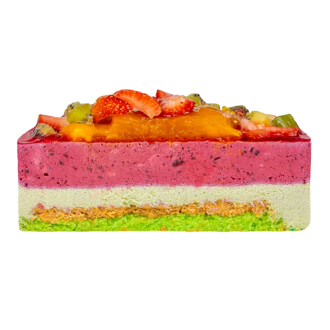 Торт с чаем матча