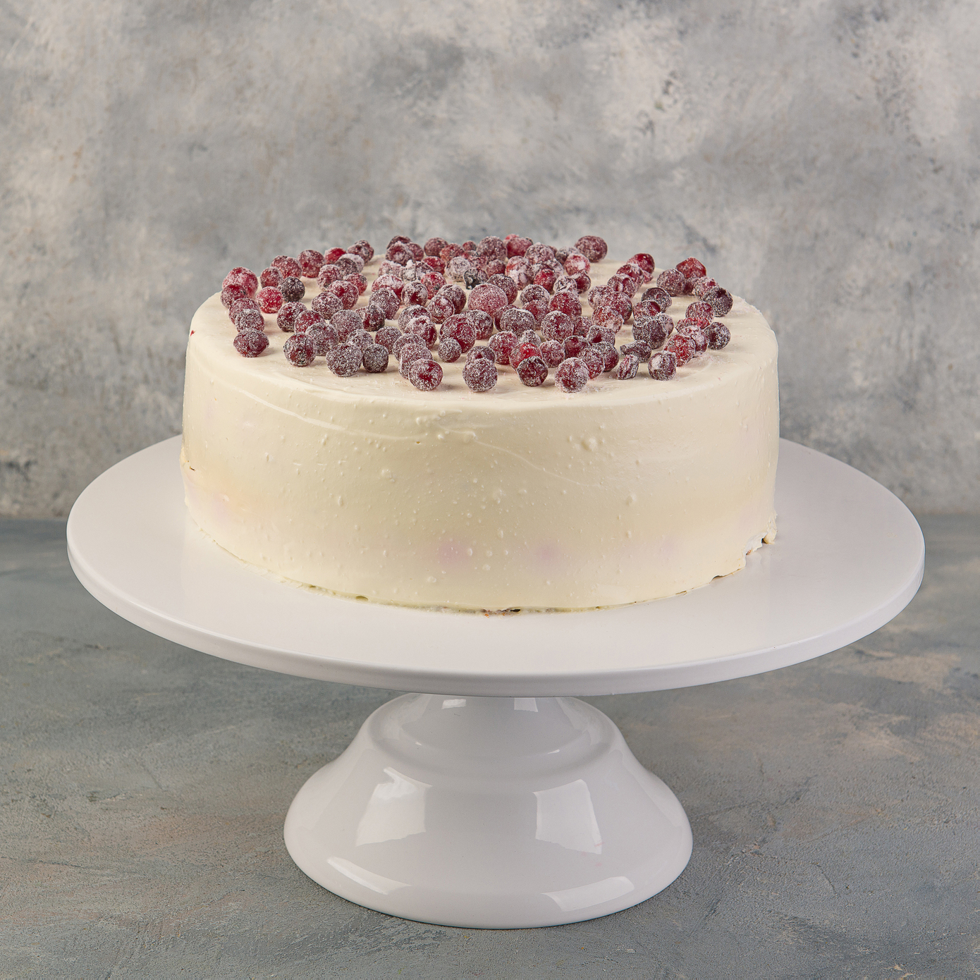 Торт домашний с брусникой Торт домашний с брусникой