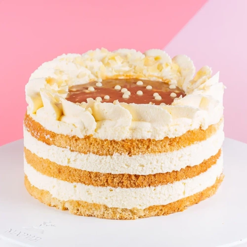 Торт «Банан - соленая карамель»