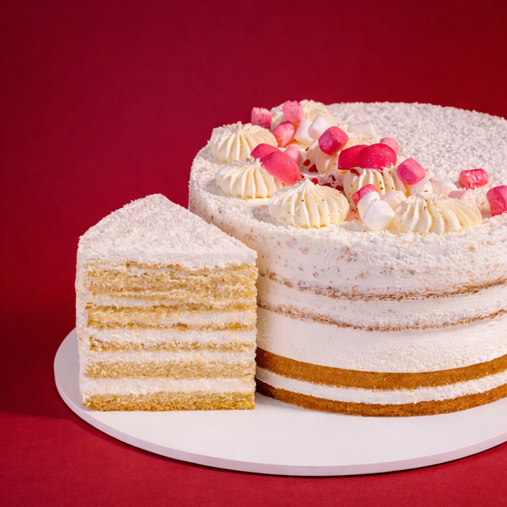 Торт "Молочная девочка"