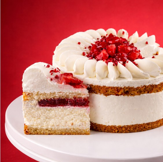 Торт «Клубника пломбир»