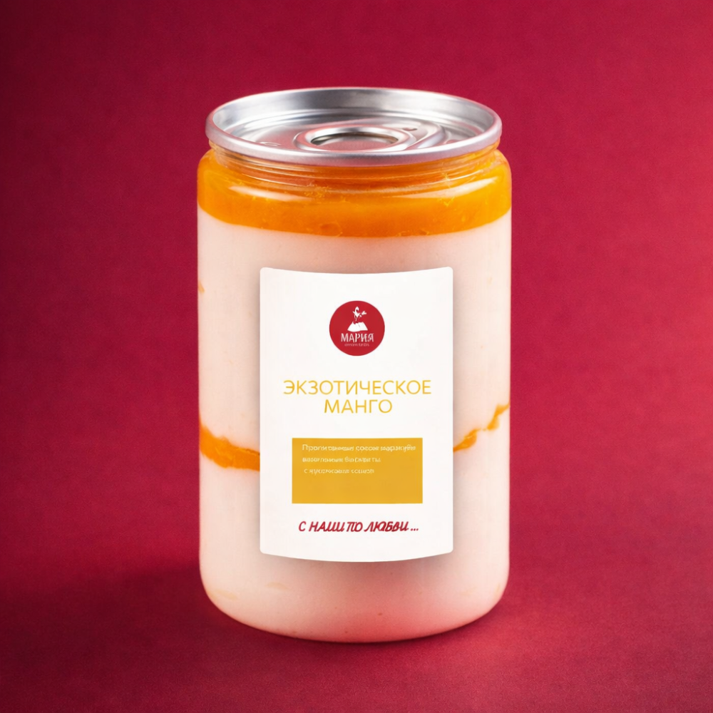 Десерт в банке "Экзотическое манго"