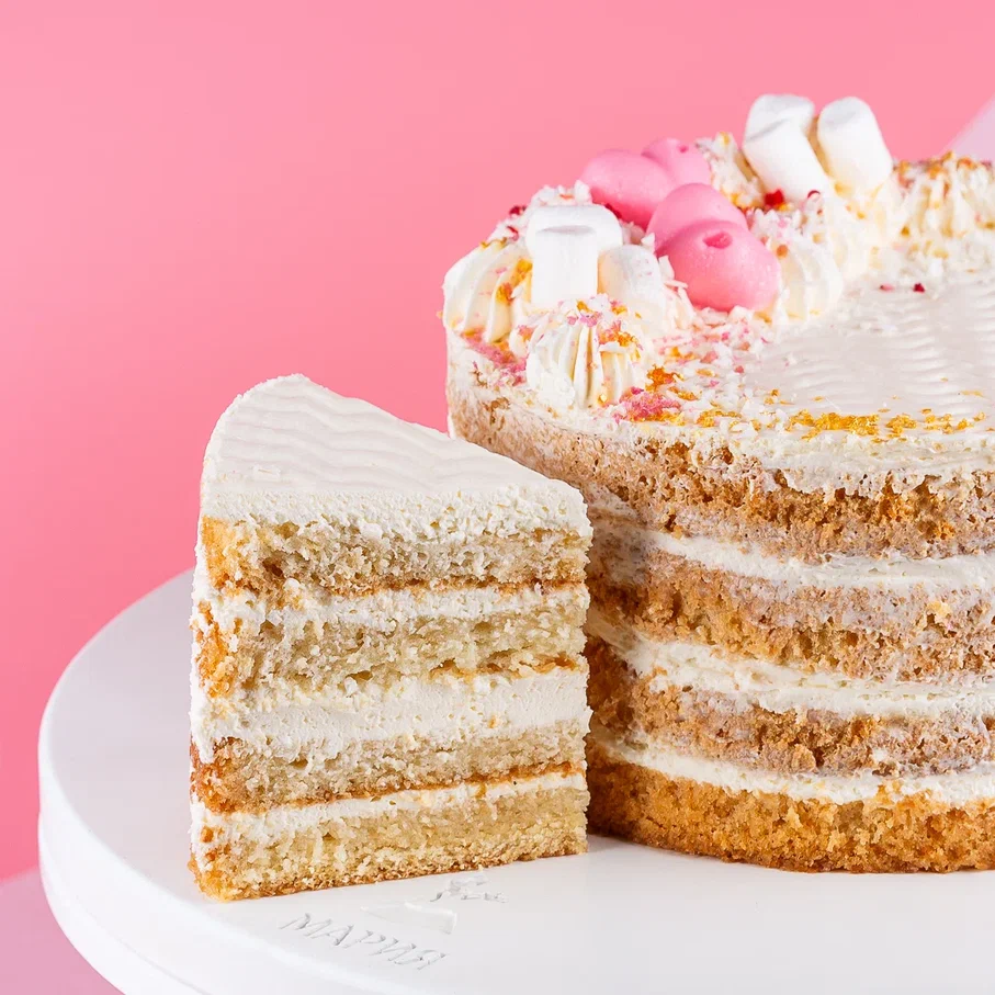 Торт "Молочная девочка"