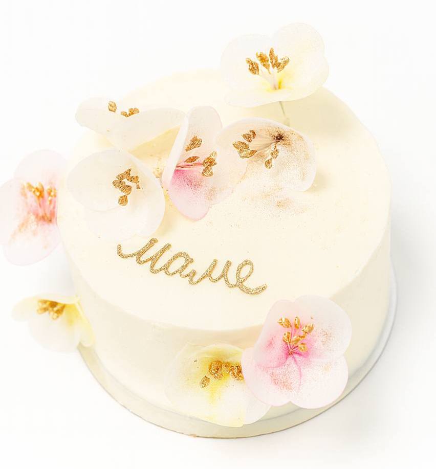 Бенто-торт Клубника пломбир "День матери"