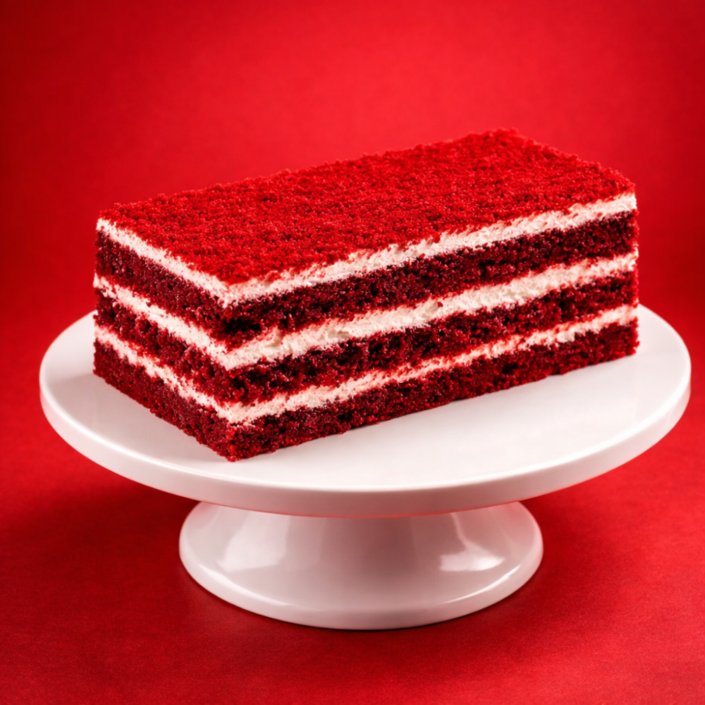 Торт Красный бархат (полоска)