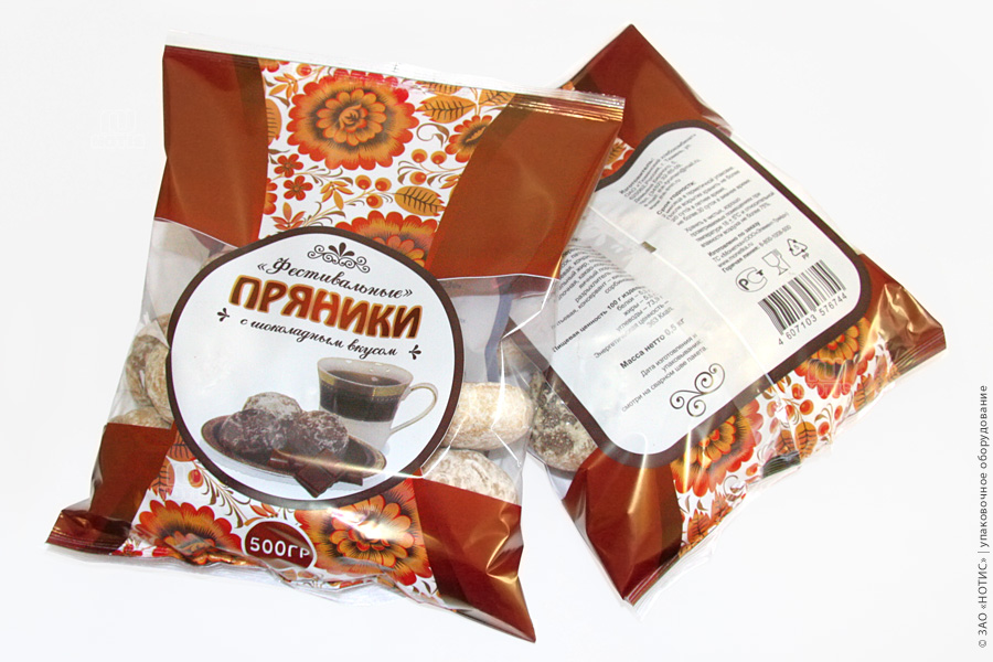 Упаковка пряников