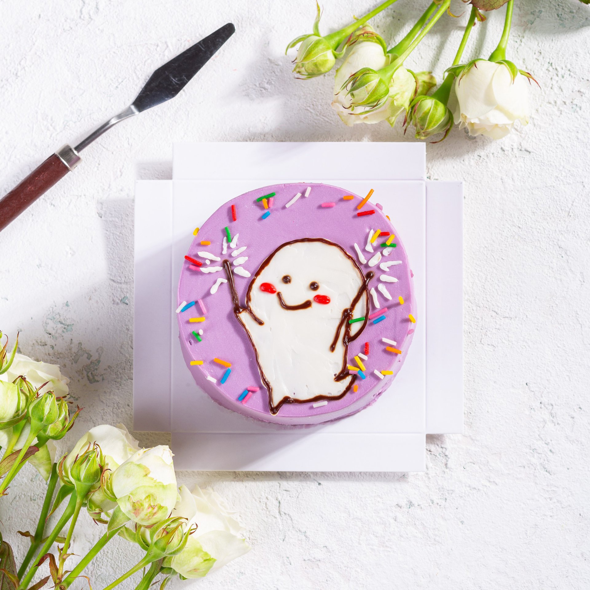 Забавный бенто-торт