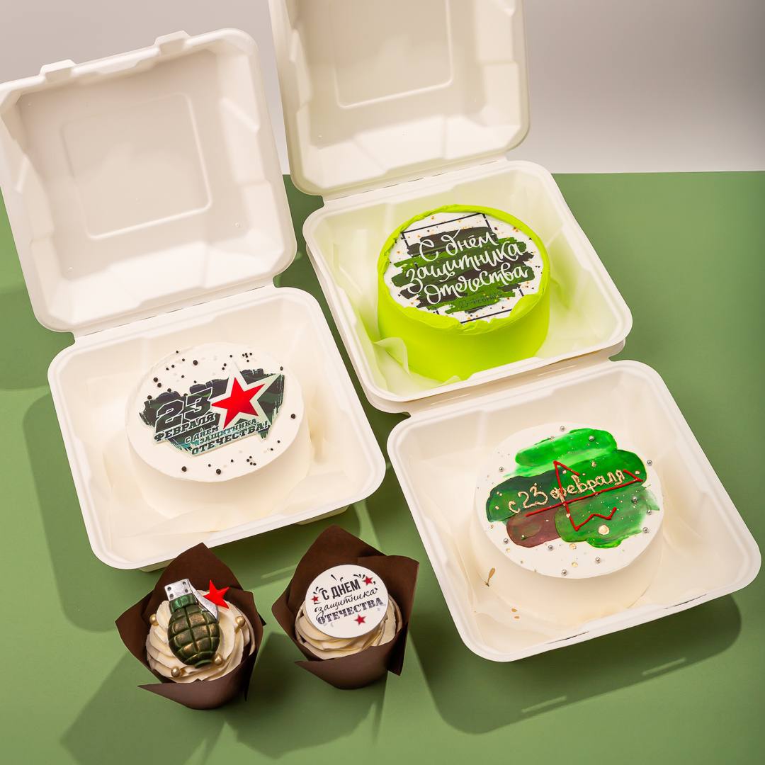 Десерты на 23 февраля