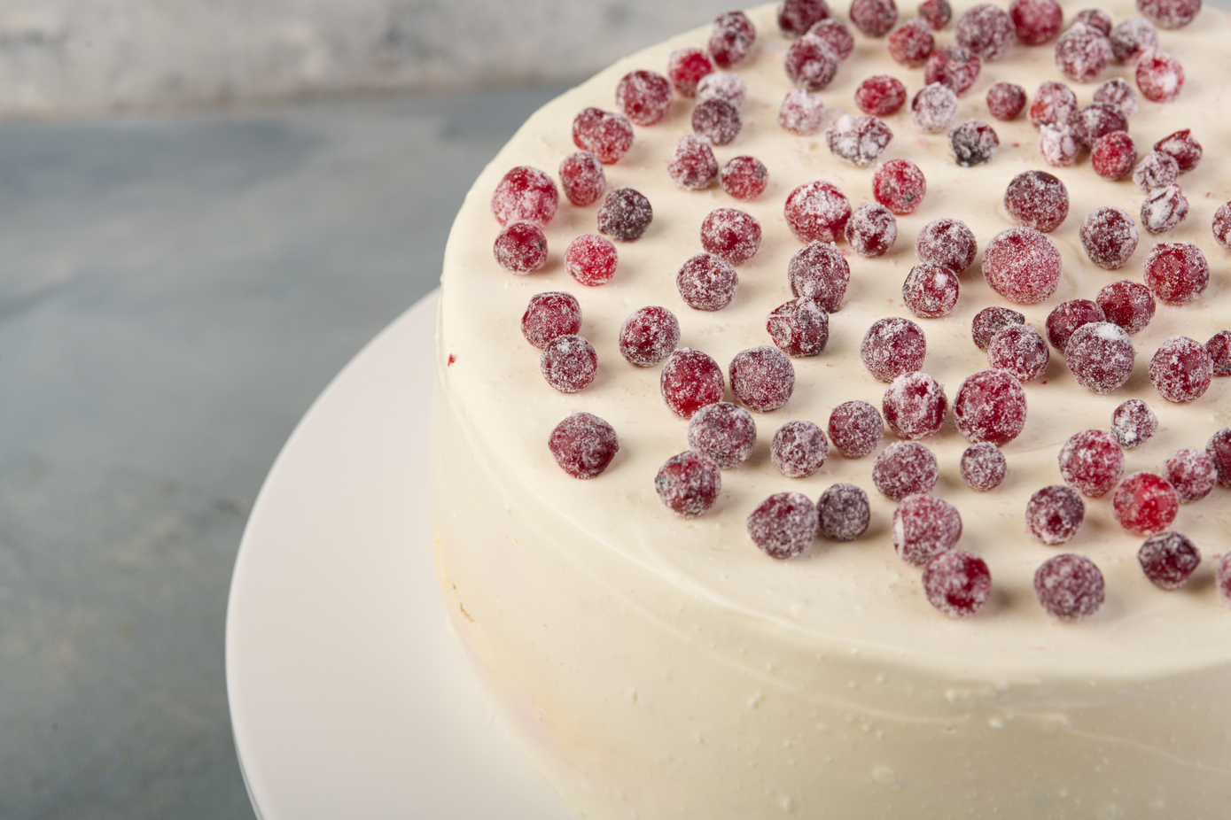 Торт домашний с брусникой Торт домашний с брусникой