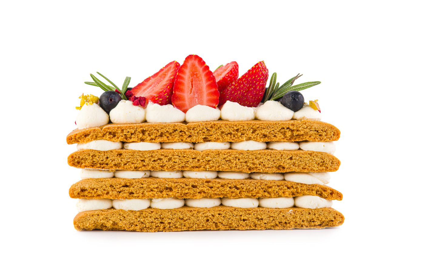 Торт медовый с фруктами Торт медовый с фруктами