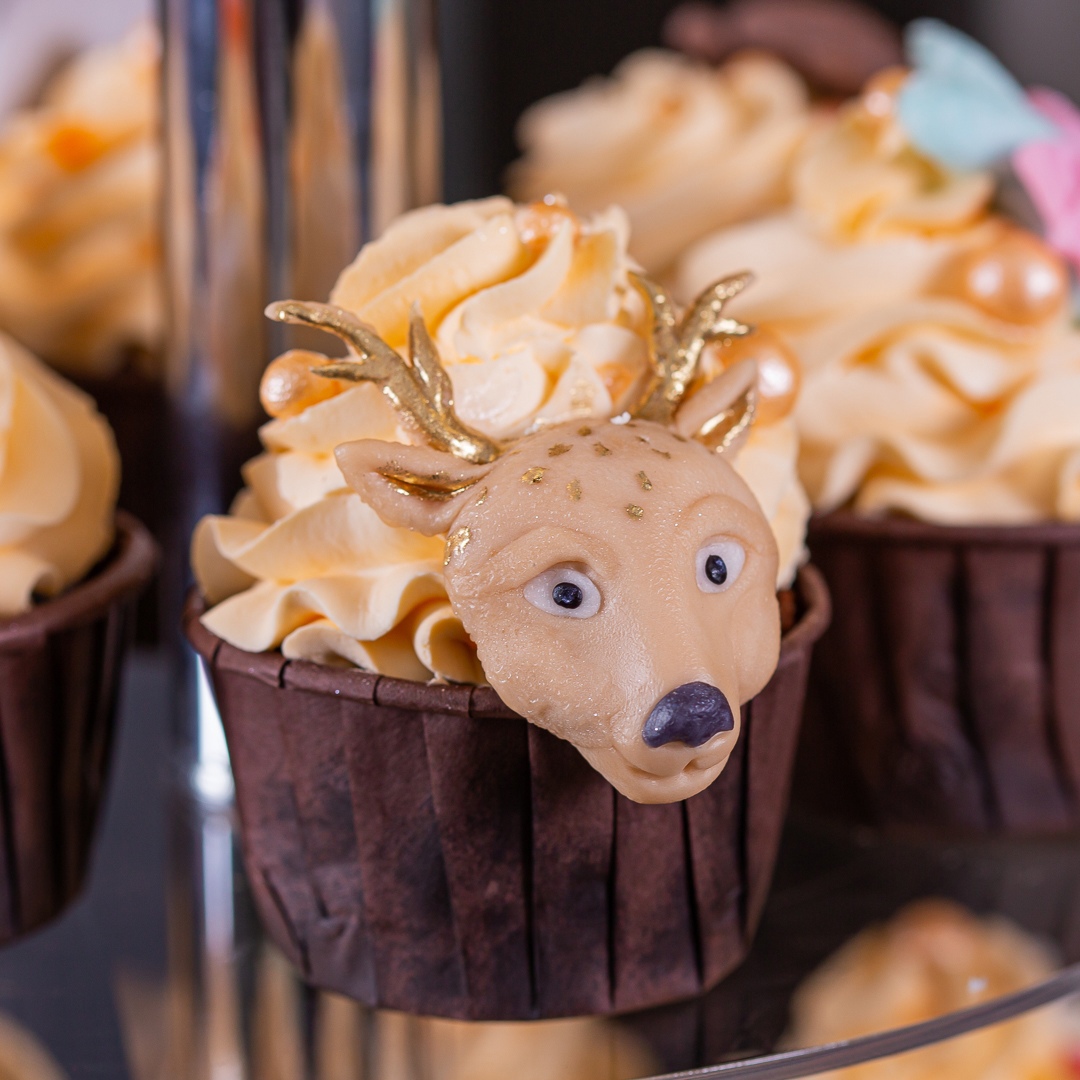 Капкейк с оленем