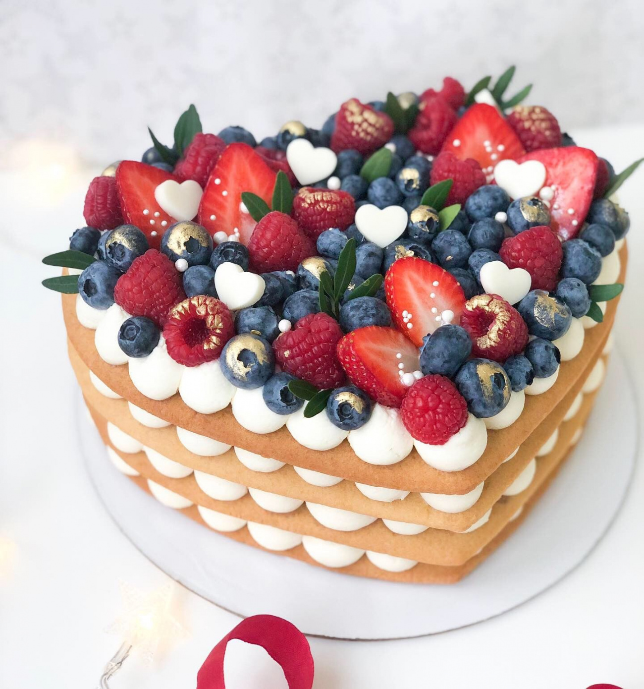 тортик на 14 февраля