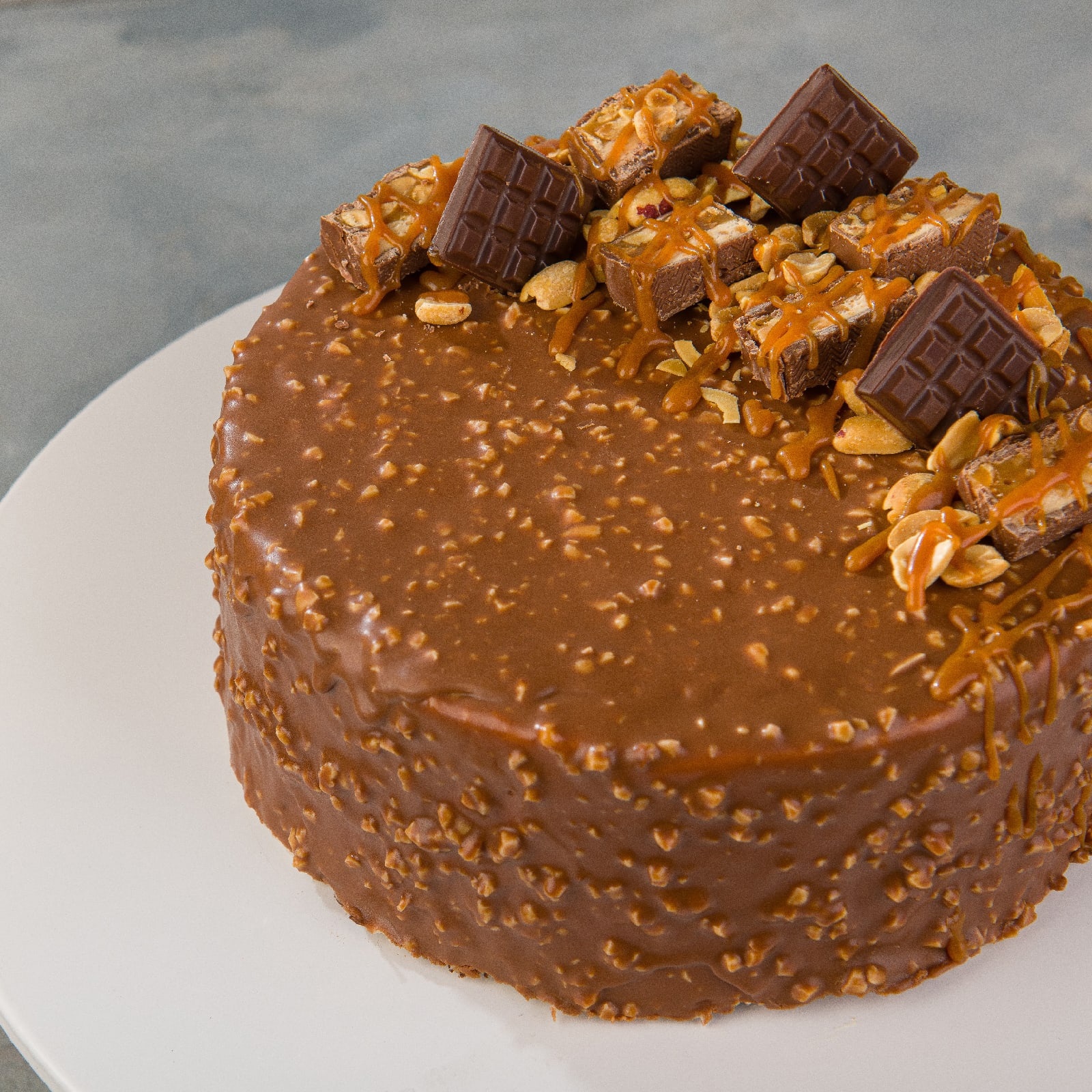 Торт сникерс от Марии