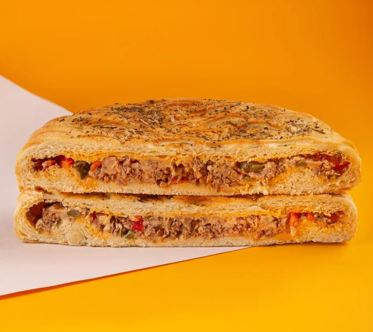 Пирог сытная говядина с овощами