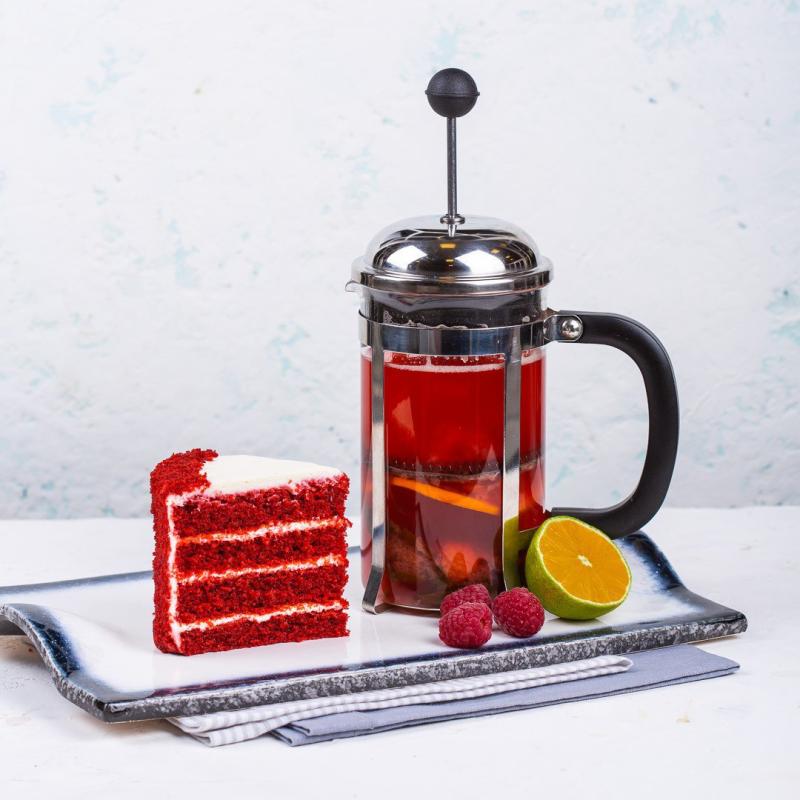 Красный бархат и чай