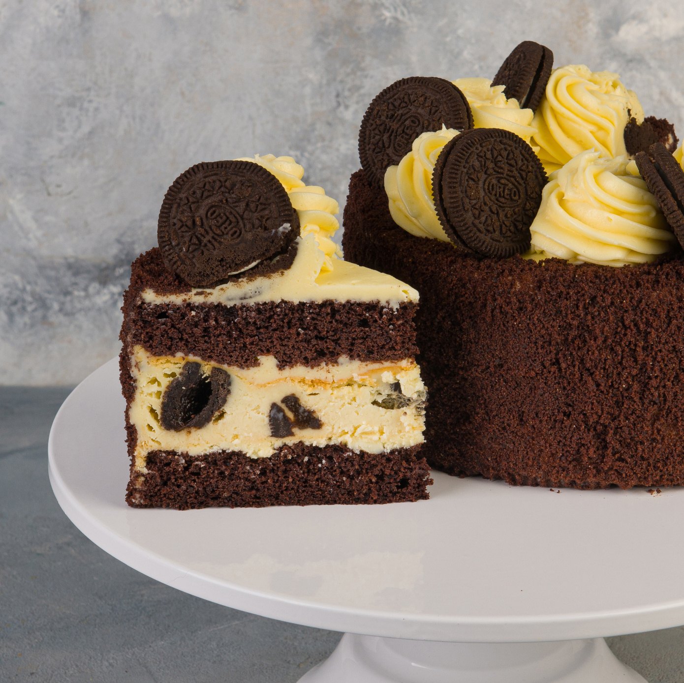 Торт чизкейк с орео Торт чизкейк с орео