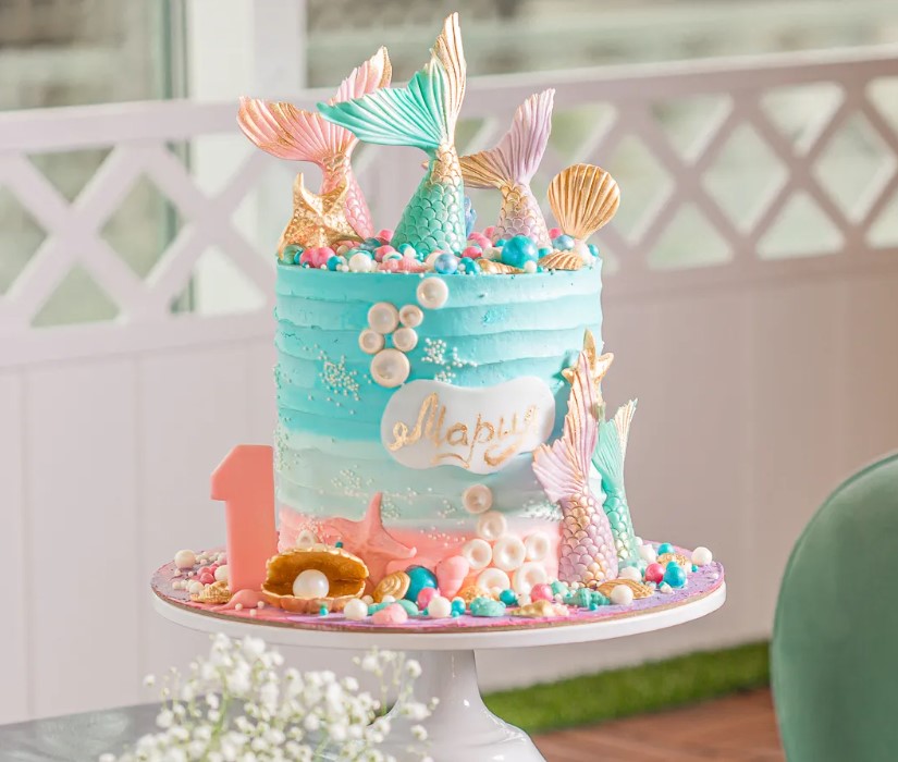 Торт с русалочкой Торт с русалочкой