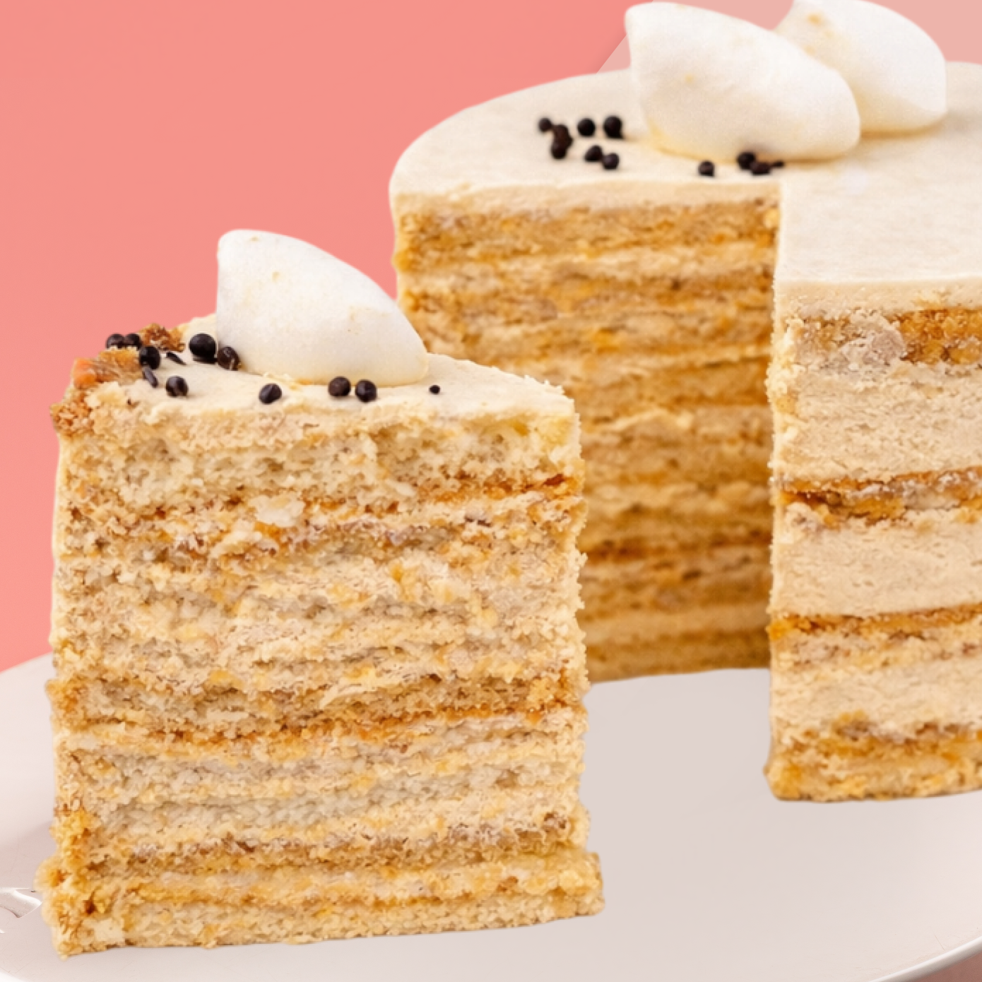 Торт Карамельная девочка