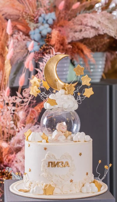 Торт на рождение девочки