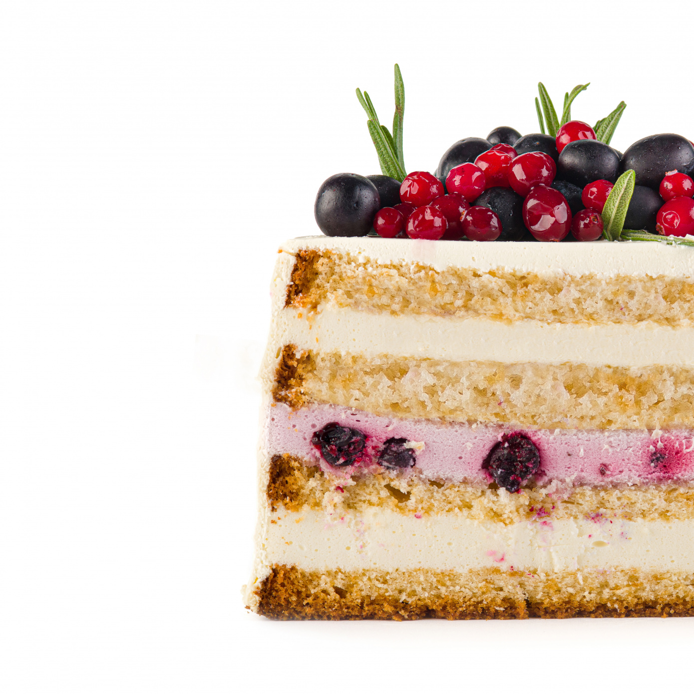 Торт ягодное суфле