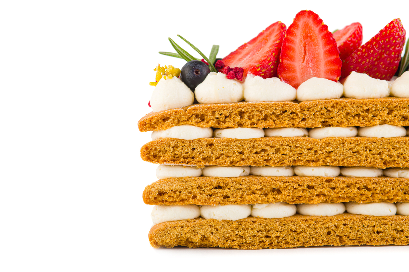 Торт медовый с фруктами Торт медовый с фруктами