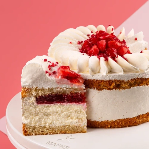 Торт «Клубника пломбир»