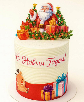 Торт под заказ "Новогодний" 