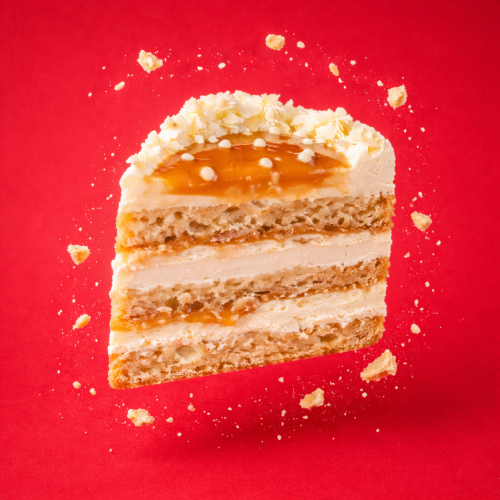 Торт «Банан - соленая карамель»