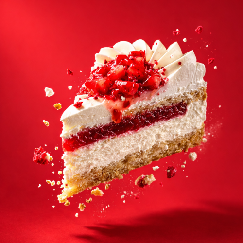 Торт «Клубника пломбир»