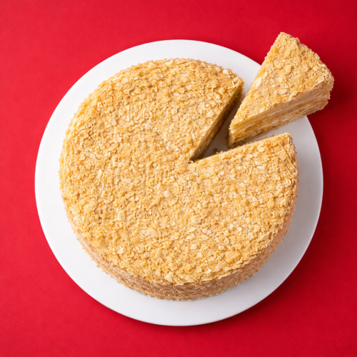 Торт «Рубленый со сгущенкой»