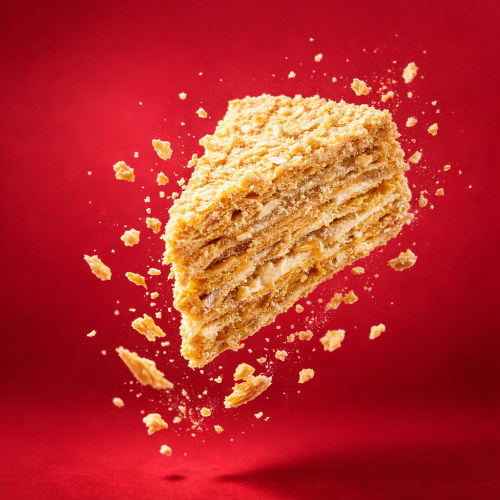 Торт «Рубленый со сгущенкой»