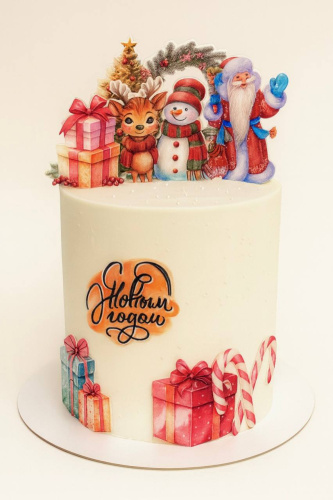 Торт под заказ "Новый год" 