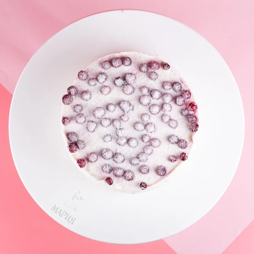 Торт «Домашний с брусникой»